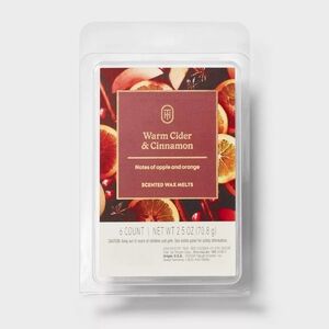 4pack Of 6ct Warm Cider and Cinnamon Wax Melts 2.5oz - Threshold™